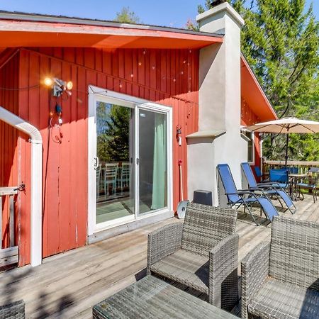 Lakefront Poconos Vacation Rental With Swim Dock! Long Pond Dış mekan fotoğraf