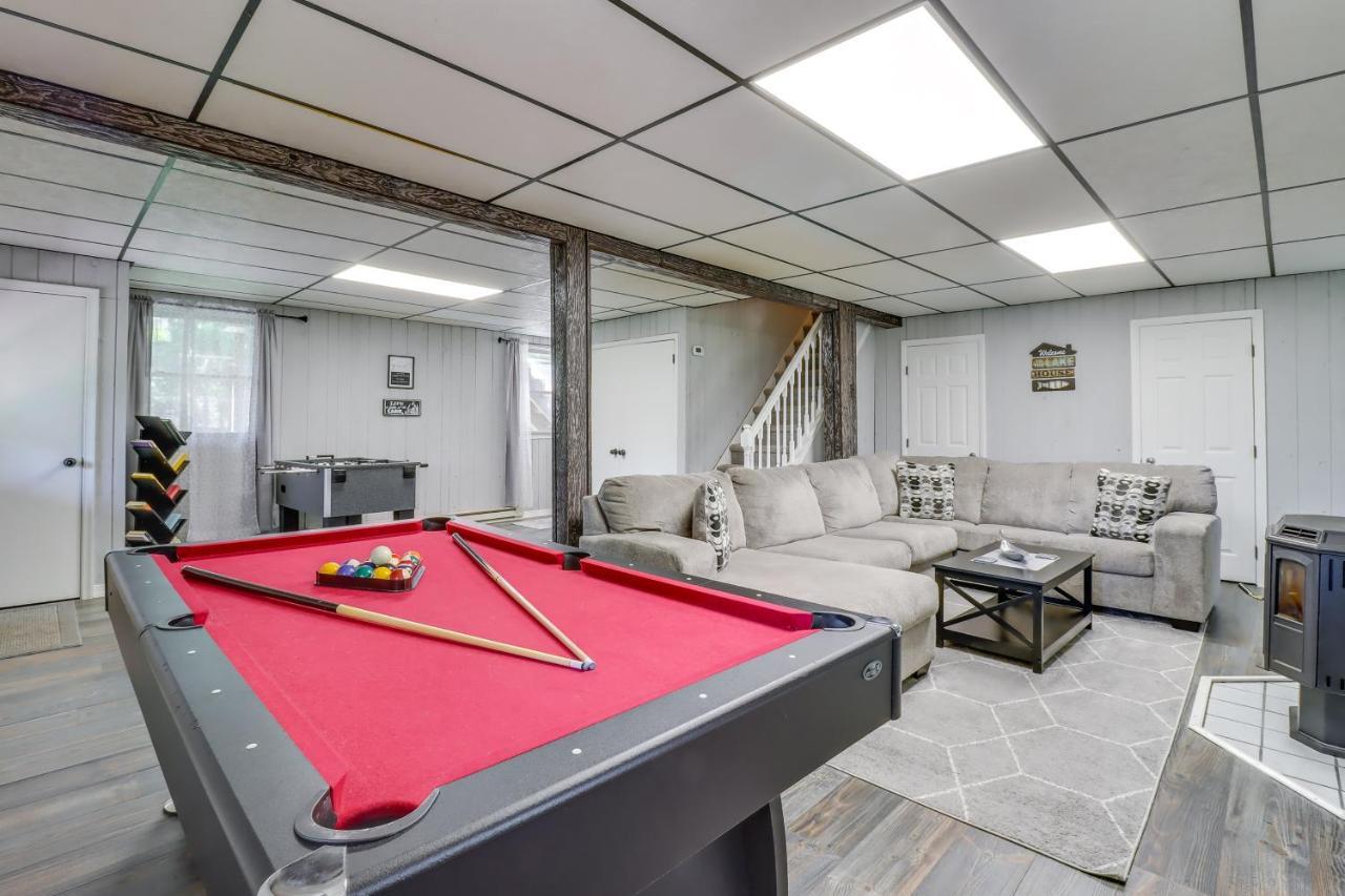 Lakefront Poconos Vacation Rental With Swim Dock! Long Pond Dış mekan fotoğraf