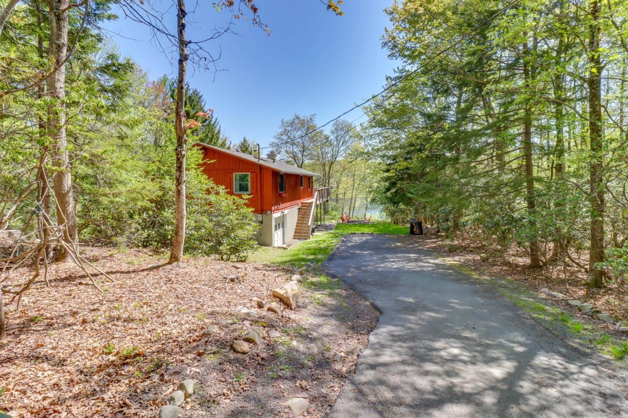 Lakefront Poconos Vacation Rental With Swim Dock! Long Pond Dış mekan fotoğraf